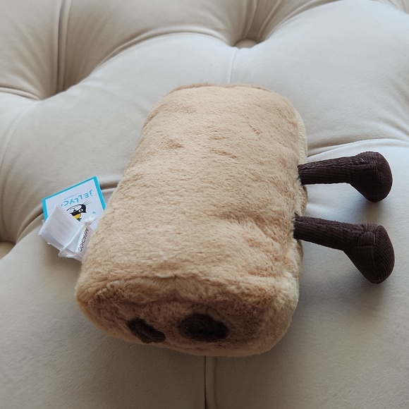 Jellycat Amuseable Pain Au Chocolat Soft & Plush 4x6" NWT - Picture 8 of 8